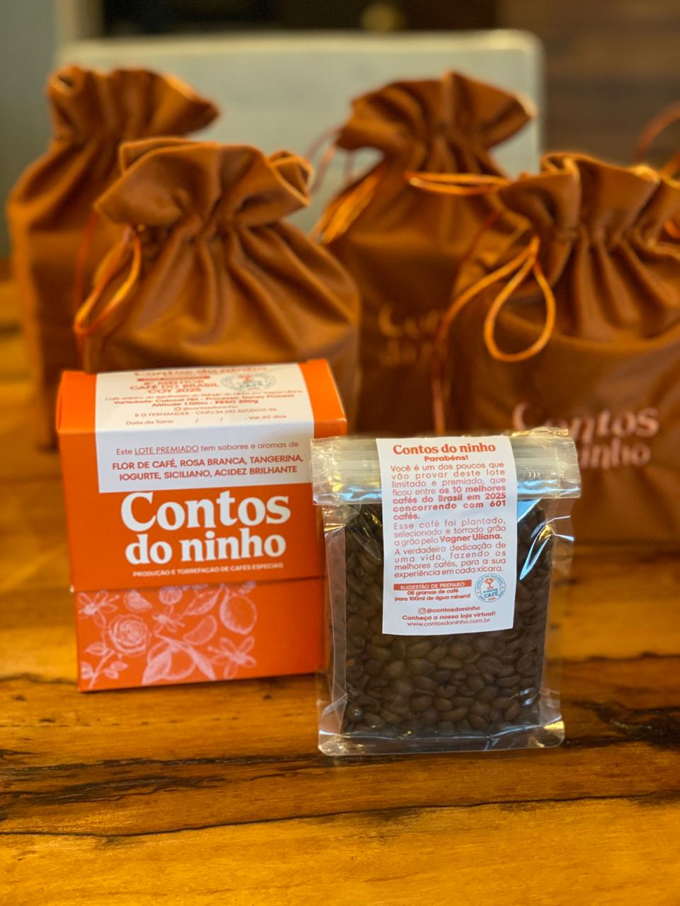 1fd81b88d2392f5d18af09e728f8811c.jpg Café Contos do Ninho em grão 200g - LOTE PREMIADO COY 2025 - Imagem 1