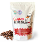 Café Contos do Ninho em grão 250g - Melaço, caramelo e mel